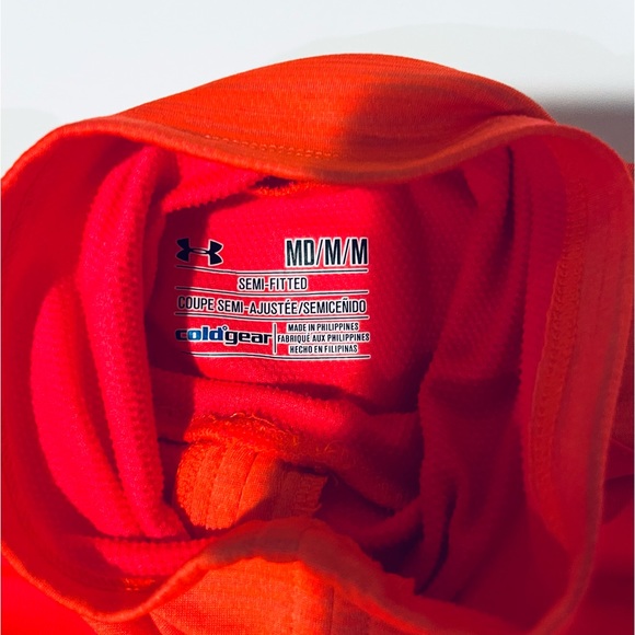 Women’s UNDER ARMOUR Half Zip Semi-Fitted Sweater Size: M Color: Deep C… - Picture 7 of 12